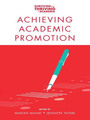 cover image of Achieving Academic Promotion